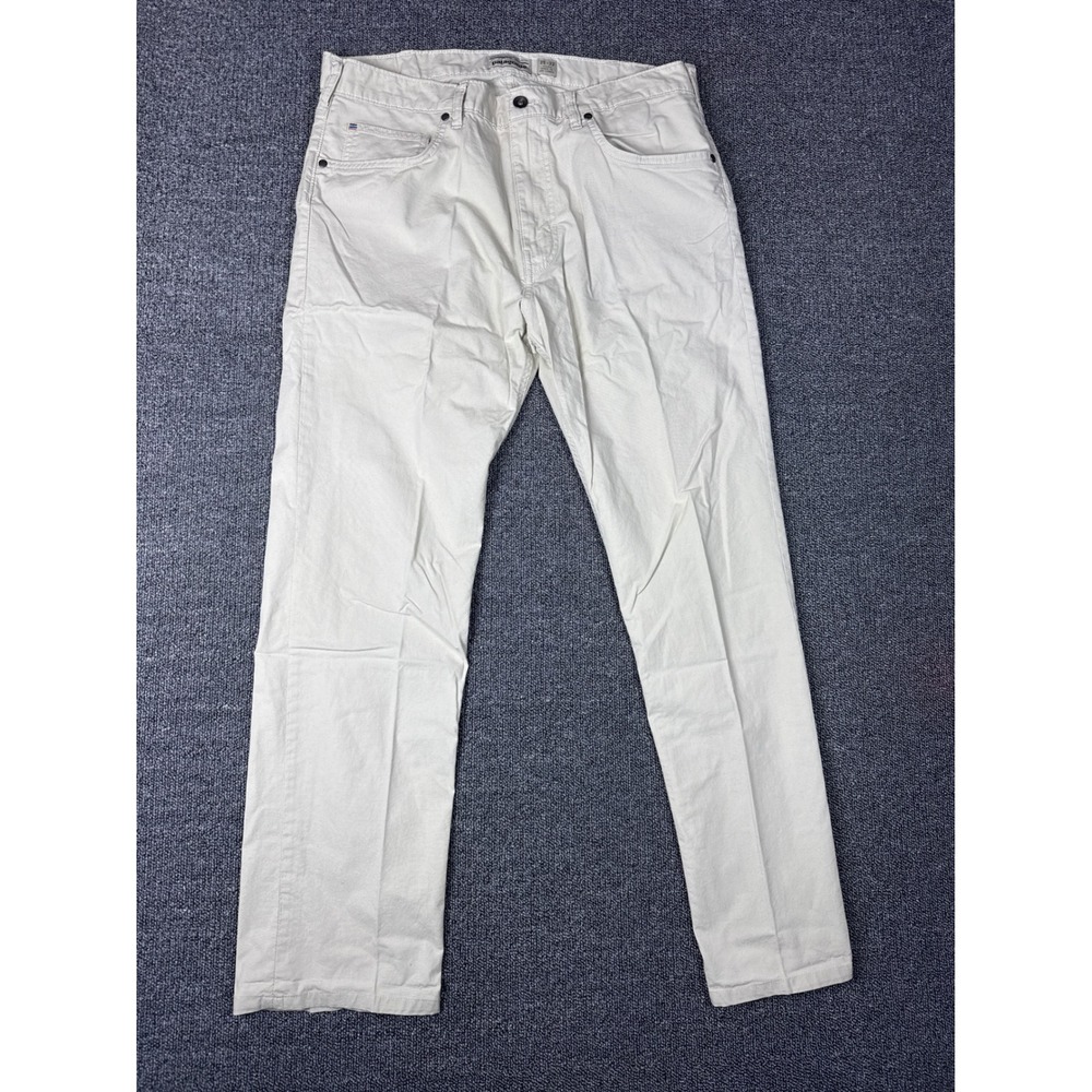 Patagonia Mens Straight Fit‎ Organic Cotton Pants Khaki 35x32 STY56095 SP17